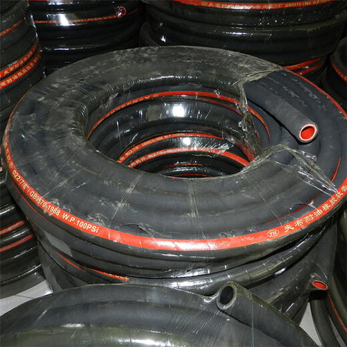 仁泽橡塑厂家 按图定制黑色尼龙线夹布胶管、法兰夹布胶管及高温夹布胶管在农林牧渔机械配件中的应用